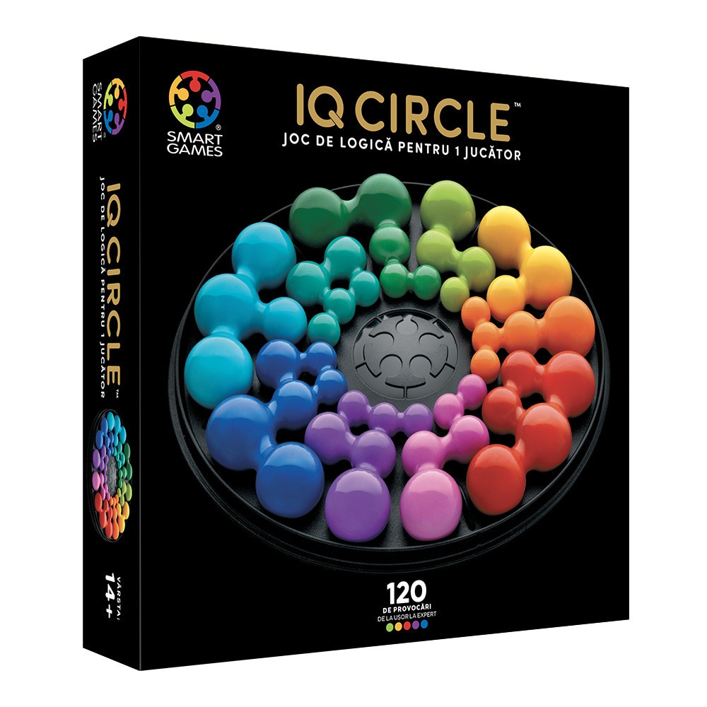 Joc Smart Games - IQ Deluxe, Circle, +14 ani, lb. romana