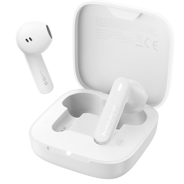 Casti In-Ear Baseus Bowie E16, True Wireless, Bluetooth, IPX4, Autonomie 30 ore, Alb