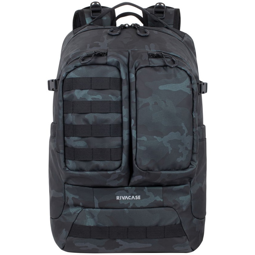 Rucsac laptop Rivacase 7661, 17.3", 32L, Navy Camo
