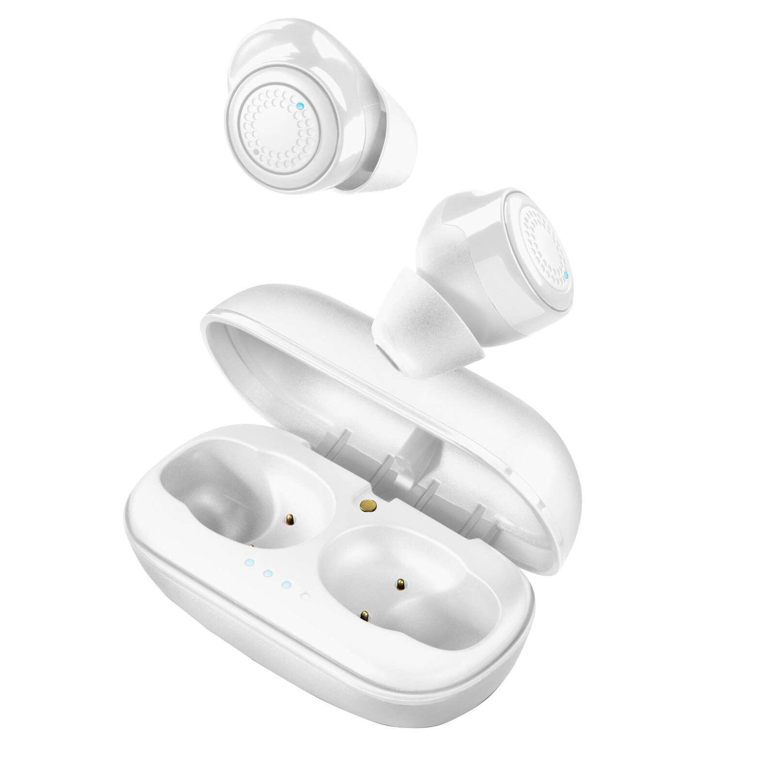 Casti bluetooth Cellularline BTPETITTWSW True, Wireless, Alb