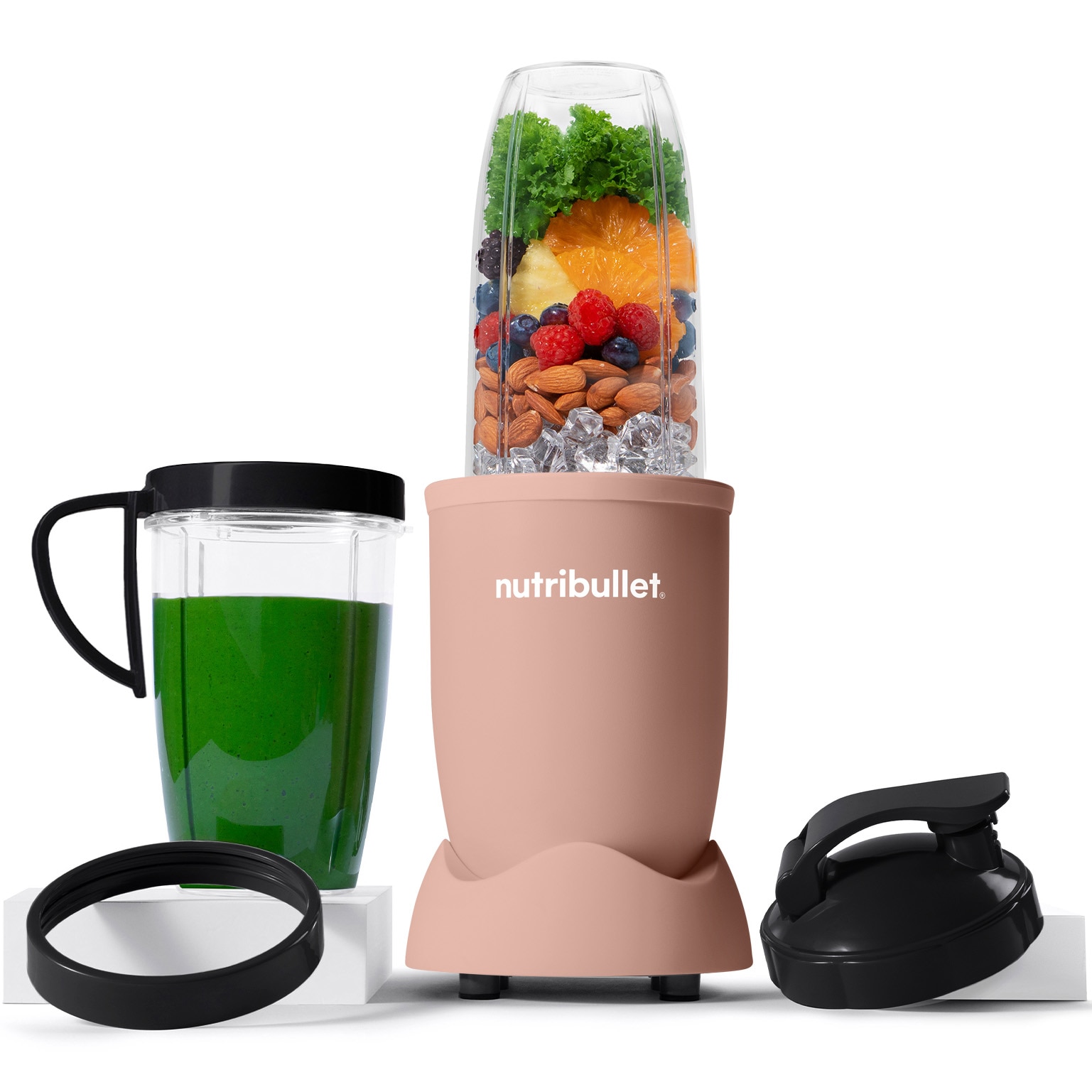Nutribullet Pro Mineral Blender NB907MACL, 900 W, 1 speed, 5 accessories, 710 ml and 946 ml cups, To-Go lid, pink