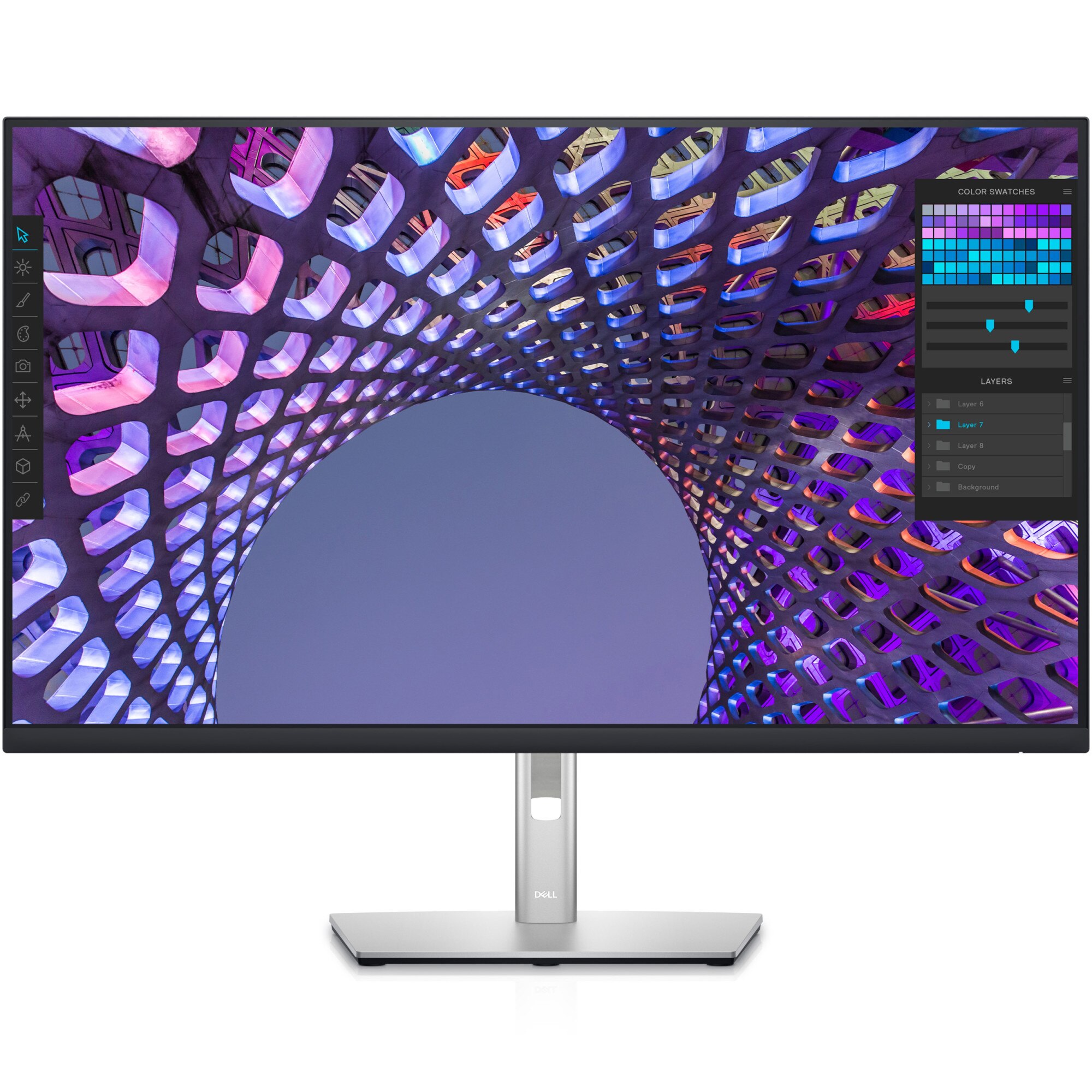 Monitor LED IPS Dell P3223QE 31.5", 4K QHD, DisplayPort, Vesa, Negru