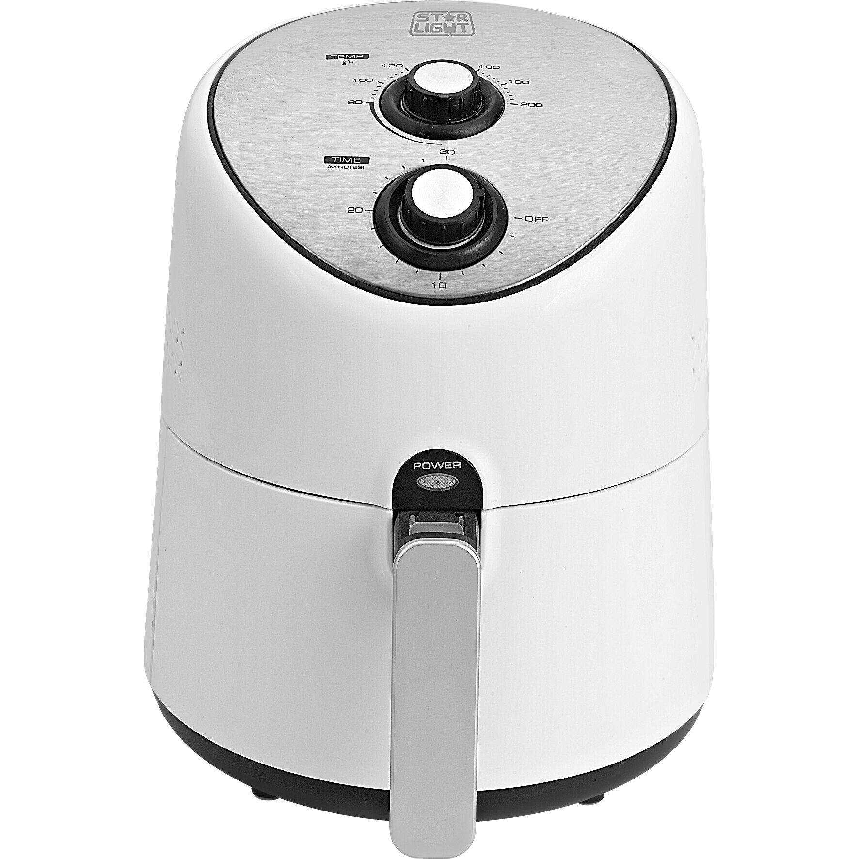 Star-Light Airfryer AFB-2613WH, 1300W, 2.6L, Temperature control, Timer, White
