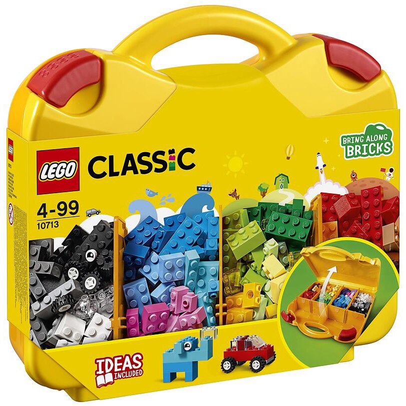 LEGO® Classic - Valiza creativa 10713, 213 piese
