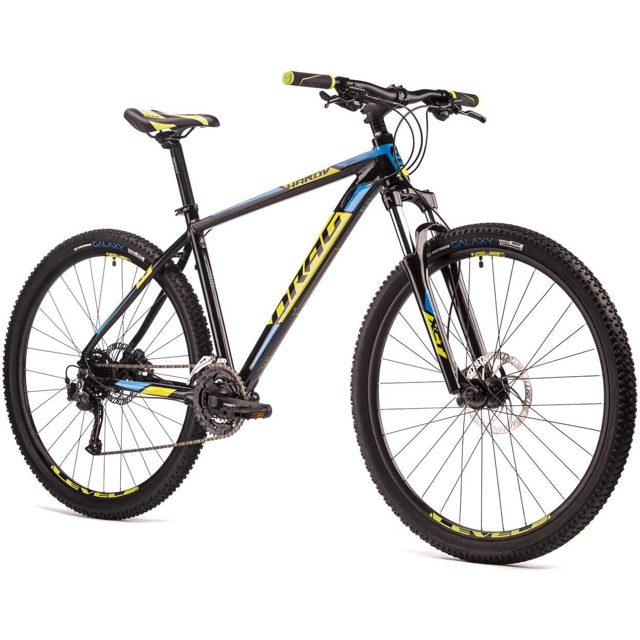Drag 29" Hardy 7.0 MTB bike, size M, black/yellow
