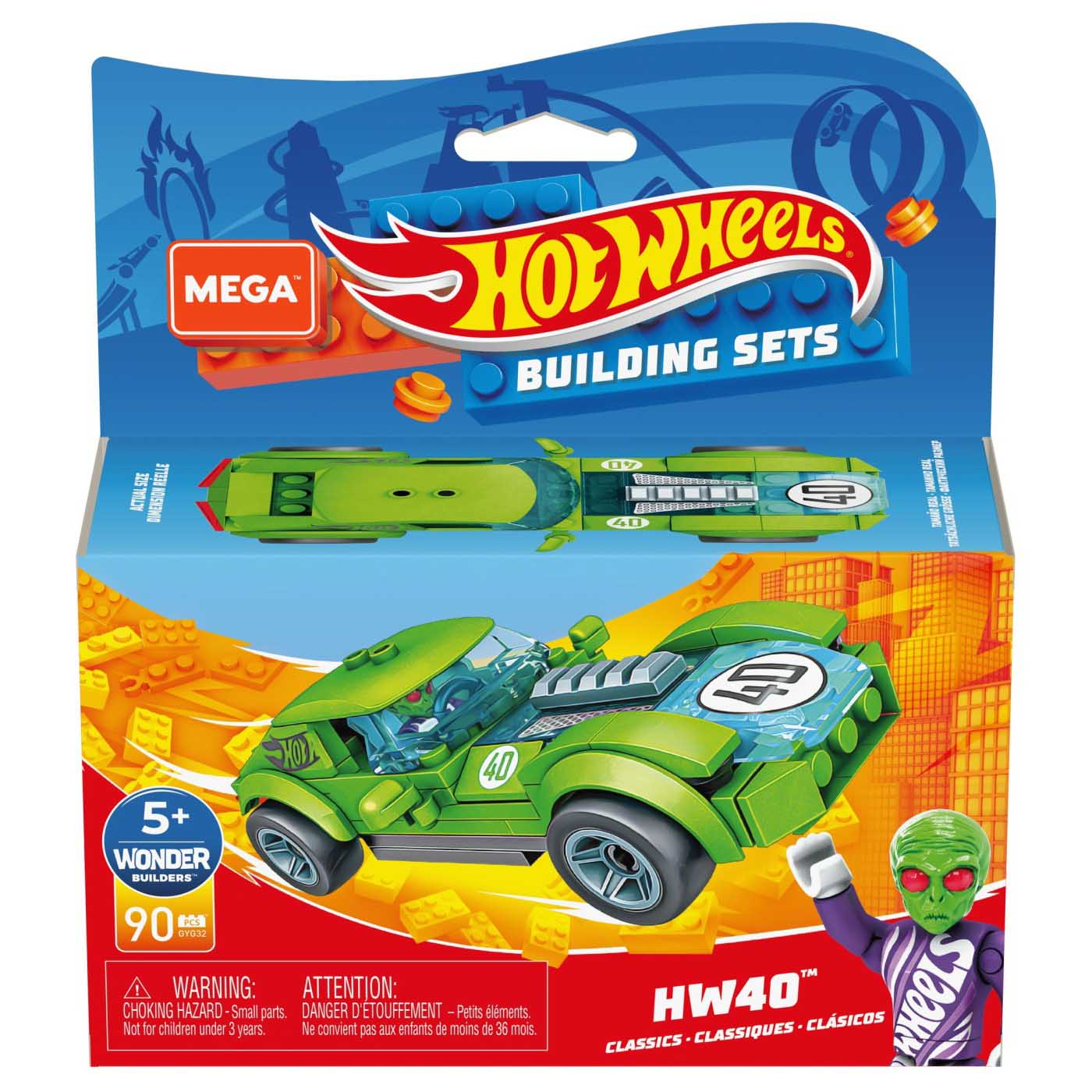 Masinuta Hot Wheels - Mega Construx, HW40