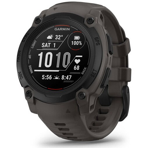 Garmin Instinct E Smartwatch, 40 mm, Black, Charcoal strap