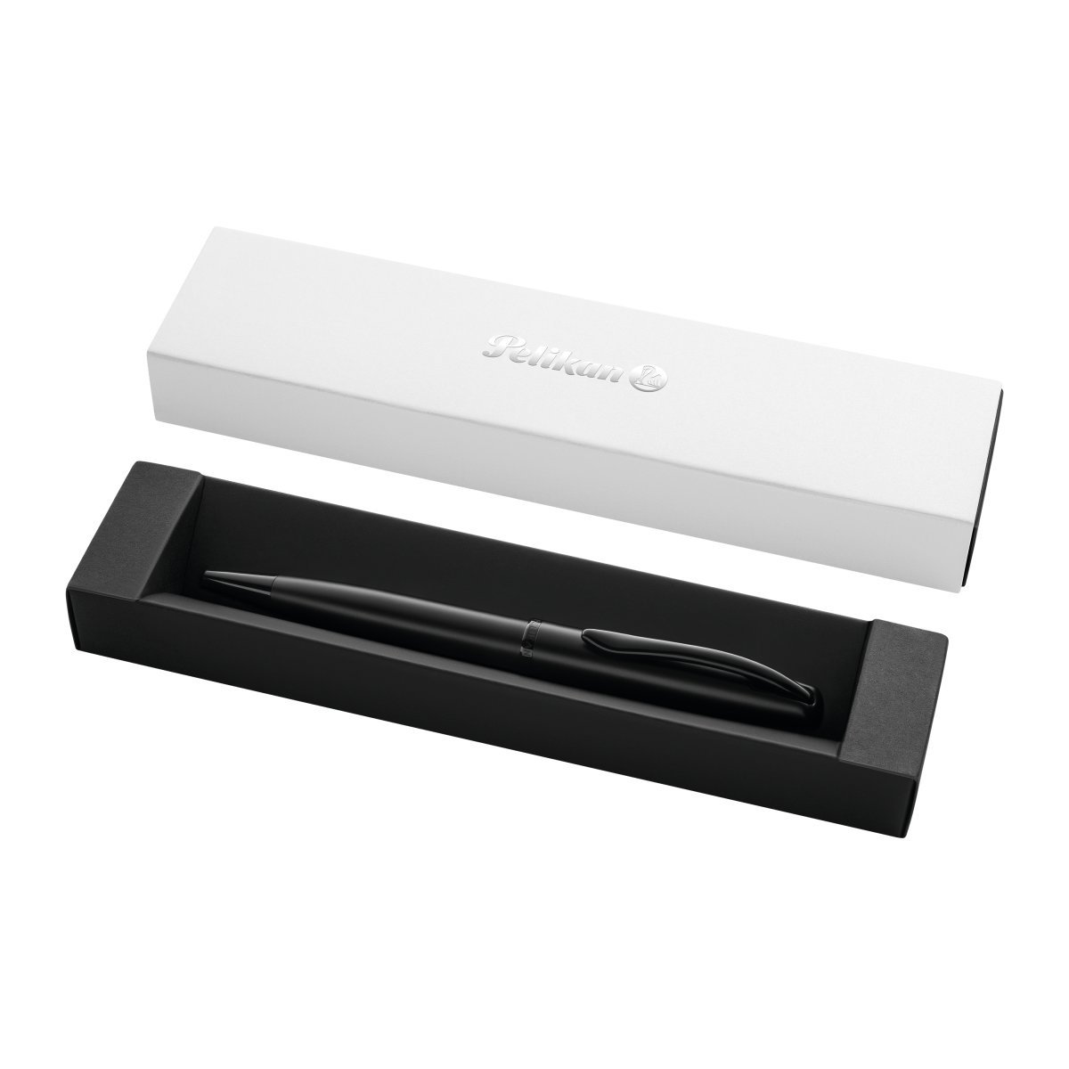 Pelikan Jazz Noble Elegance Carbon Black Ballpoint Pen, Gift Boxed