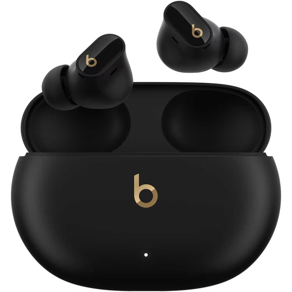 Casti audio in ear Beats Studio Buds+, True Wireless, Noise Cancelling, Black/Gold