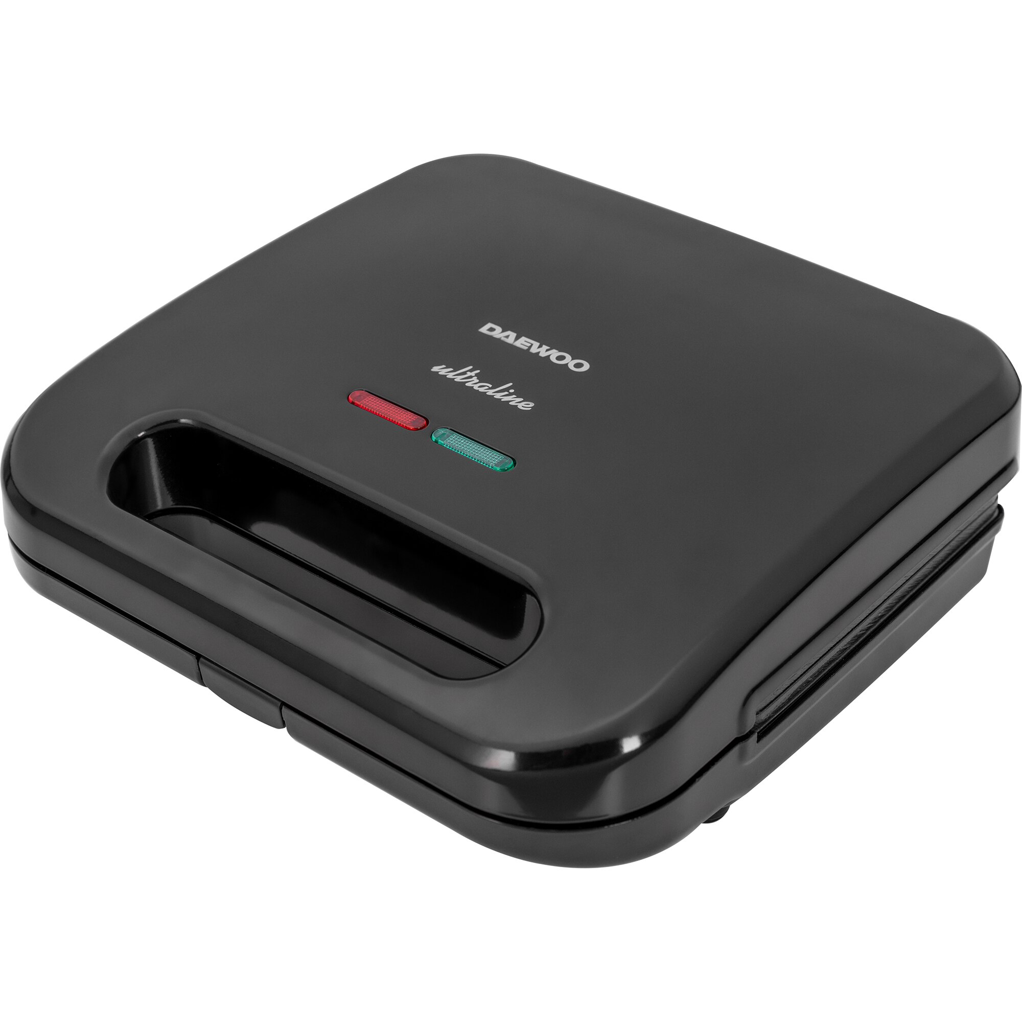 Daewoo DSM300 3in1 Sandwich Maker, 800W, Non-stick Plates, Interchangeable, Heating Light, Cool Handle