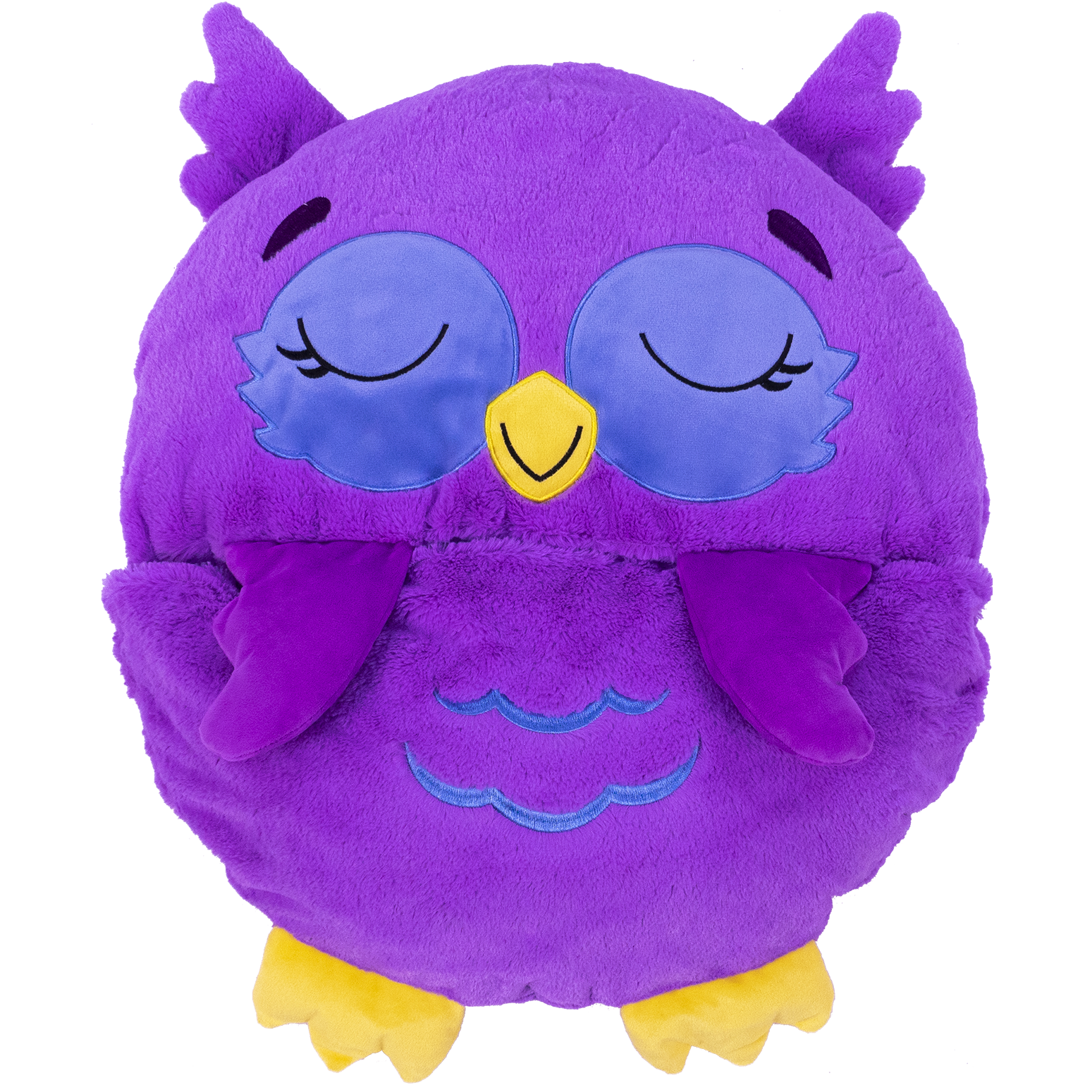 Jucarie de plus 2 in 1 Happy Napers - Bufnita Chestnut