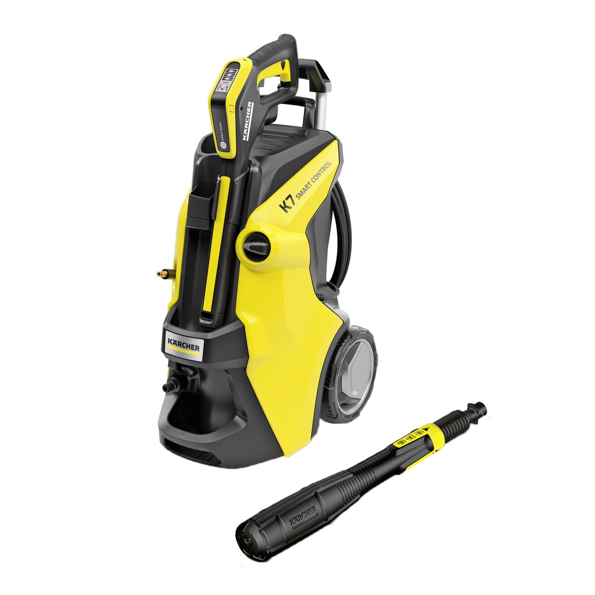 Aparat de spalat cu presiune Karcher K 7 Smart Control,3000 W, motor racit cu apa, 180 bar, 600 l/h debit maxim, furtun de presiune 10 m, bluetooh ]