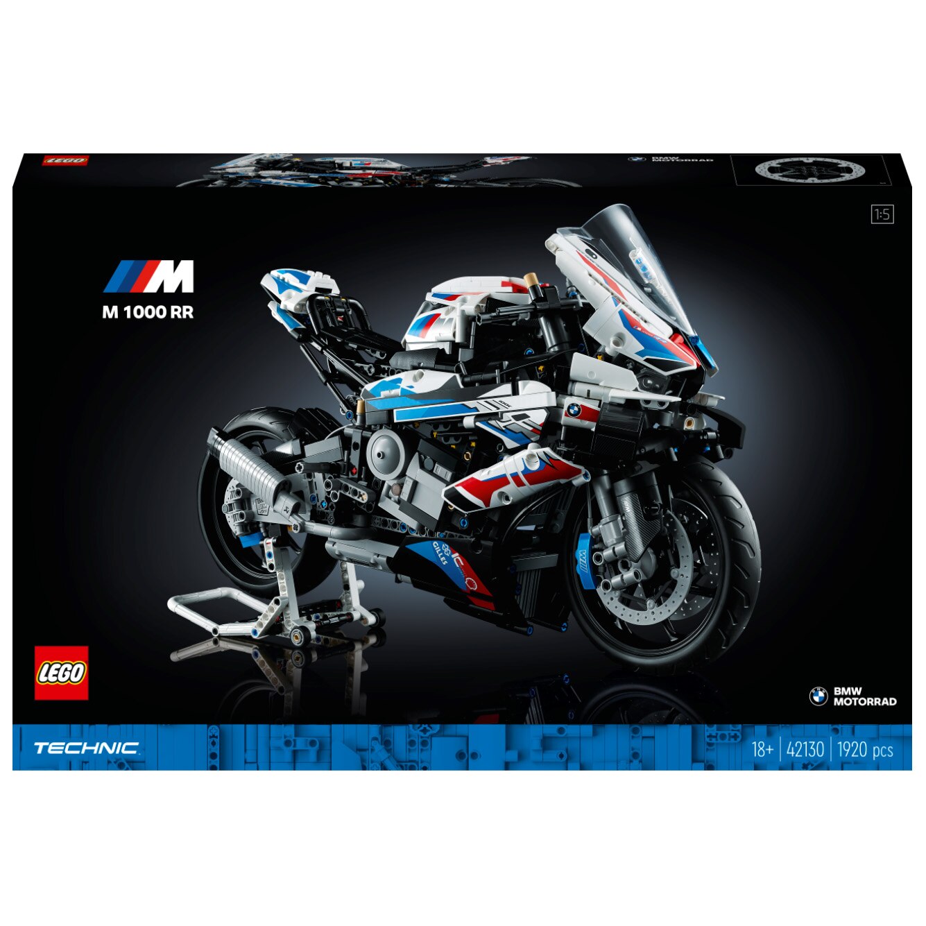 LEGO® Technic - BMW M 1000 RR 42130, 1920 piese