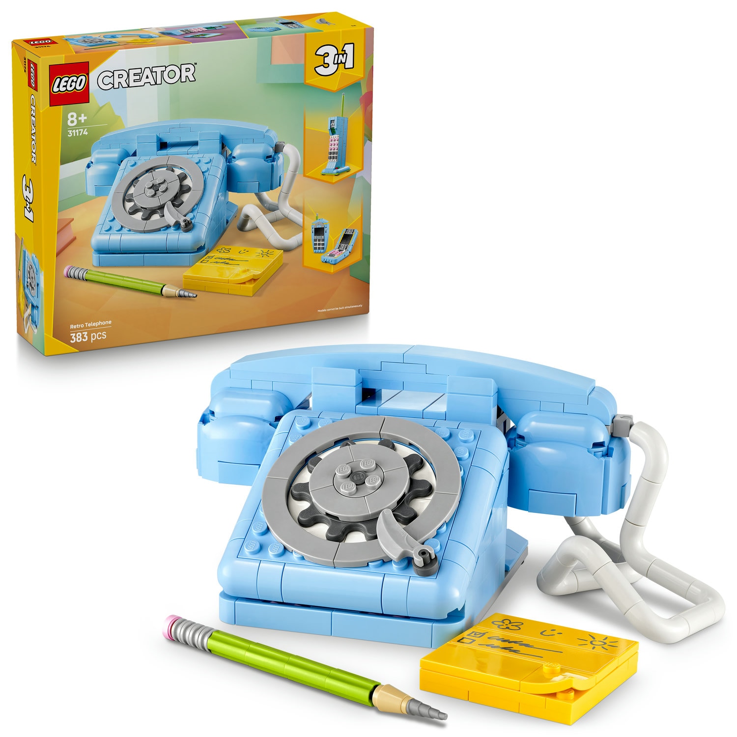 LEGO® Creator - Telefon retro 31174, 383 piese
