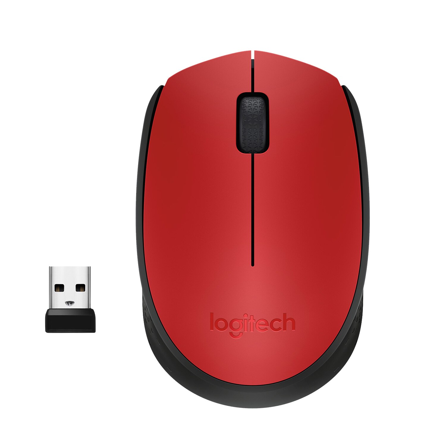 Mouse Logitech M171, Wireless, Red