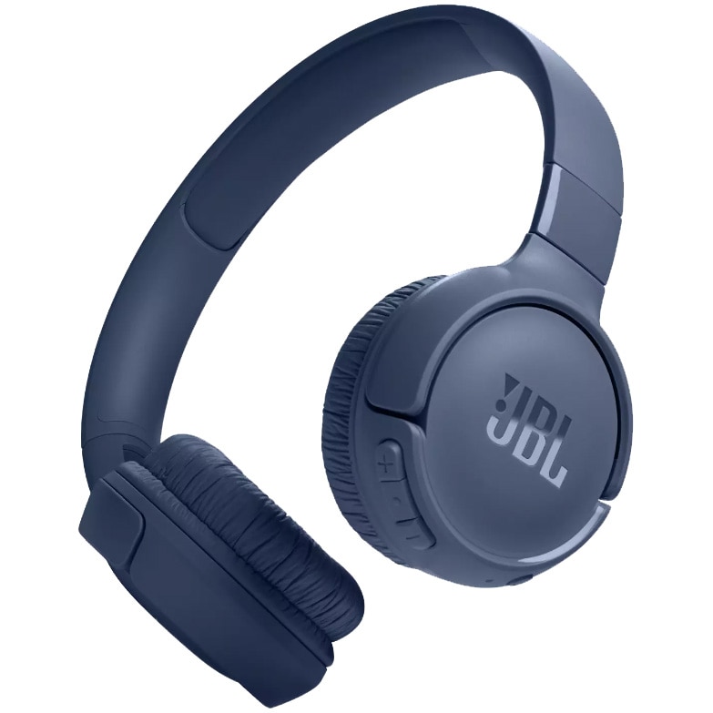 Onear wireless JBL Tune 520BT headphones: Pure Bass Sound, Bluetooth 5.3, Multipoint, Voice Assistant, Blue