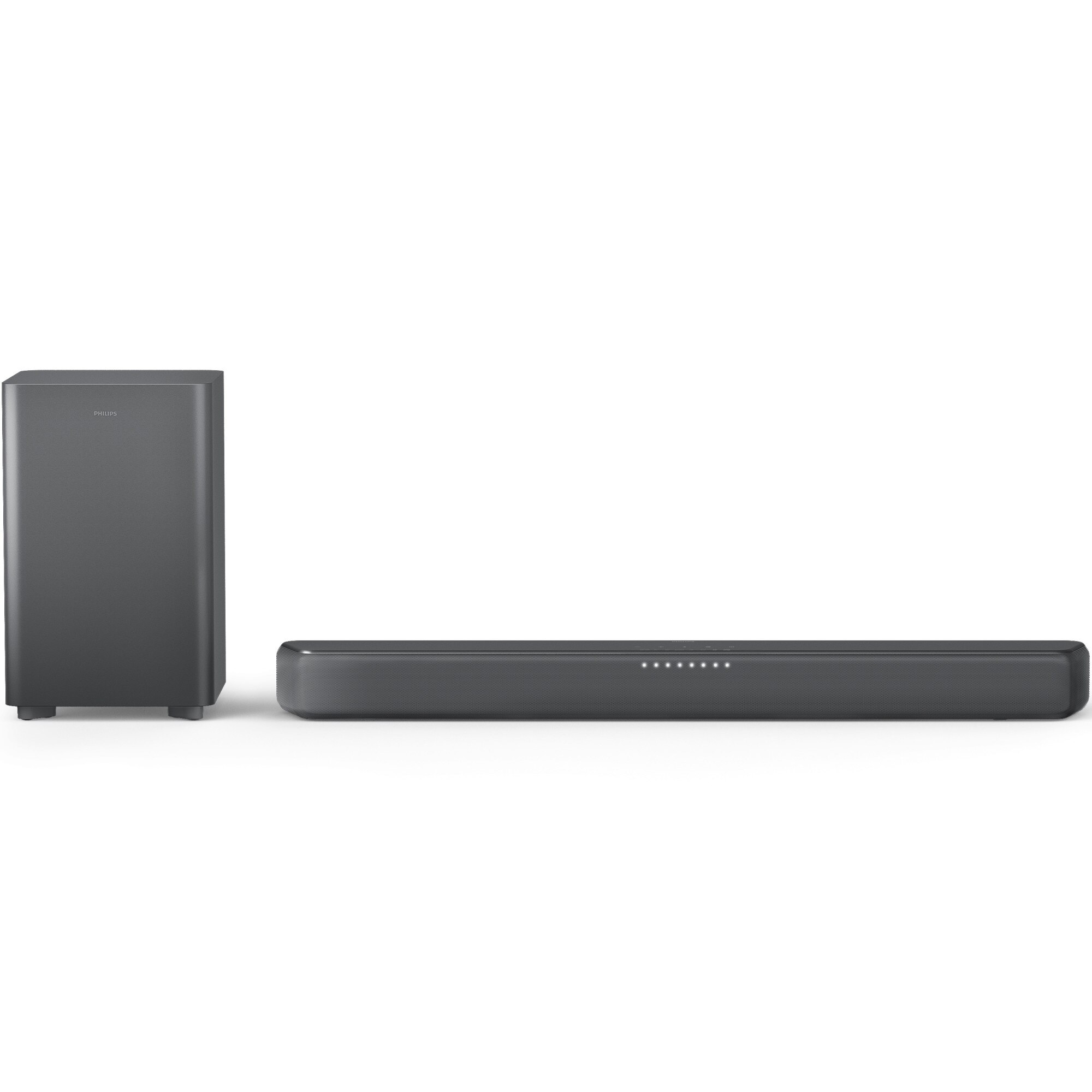 Soundbar Philips TAB5309/10 2.1, 240W, Subwoofer Wireless, Dolby Digital PLUS, HDMI ARC, Negru