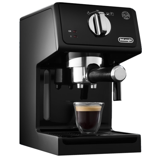 Manual espresso machine De'Longhi ECP 3121, 1100W, 15 bar, 11 l, Black