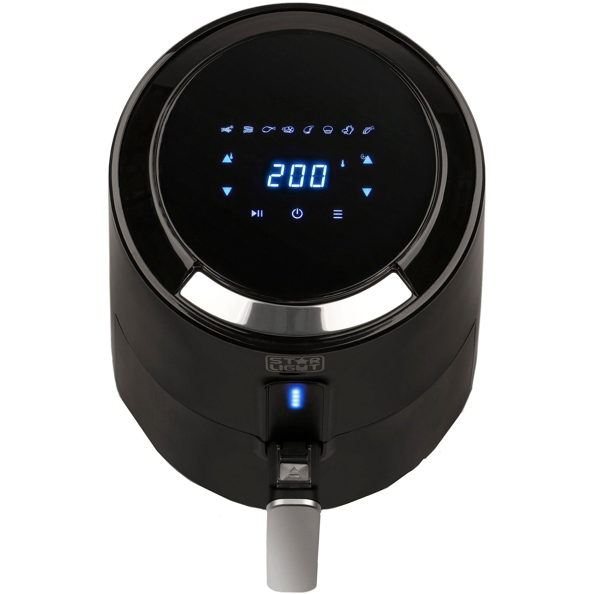 Star-Light Airfryer DAFB-2613BL, 1300W, 2.6L, Digital Control, 8 Preset Programs, Black