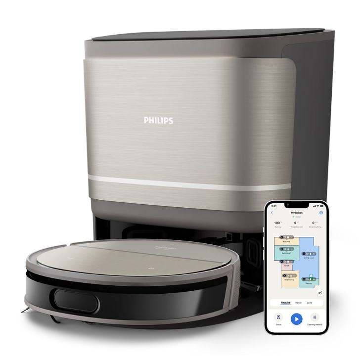 Philips vacuum cleaner series 9000 XU9100/10, PowerCyclone Aqua, autonomy 280 min, HEPA filter.