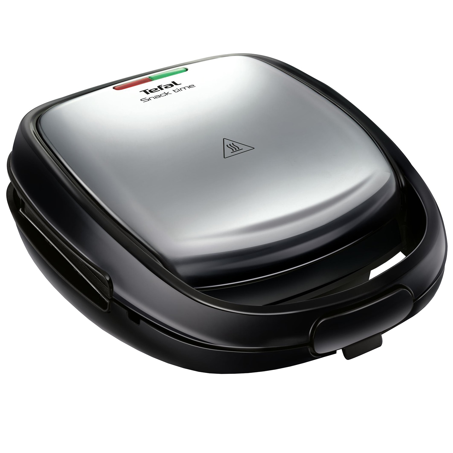 Tefal SW341D12 Snack Time 2in1 Sandwich Maker, 700W, insulated handle, 2 removable plate sets, stainless steel