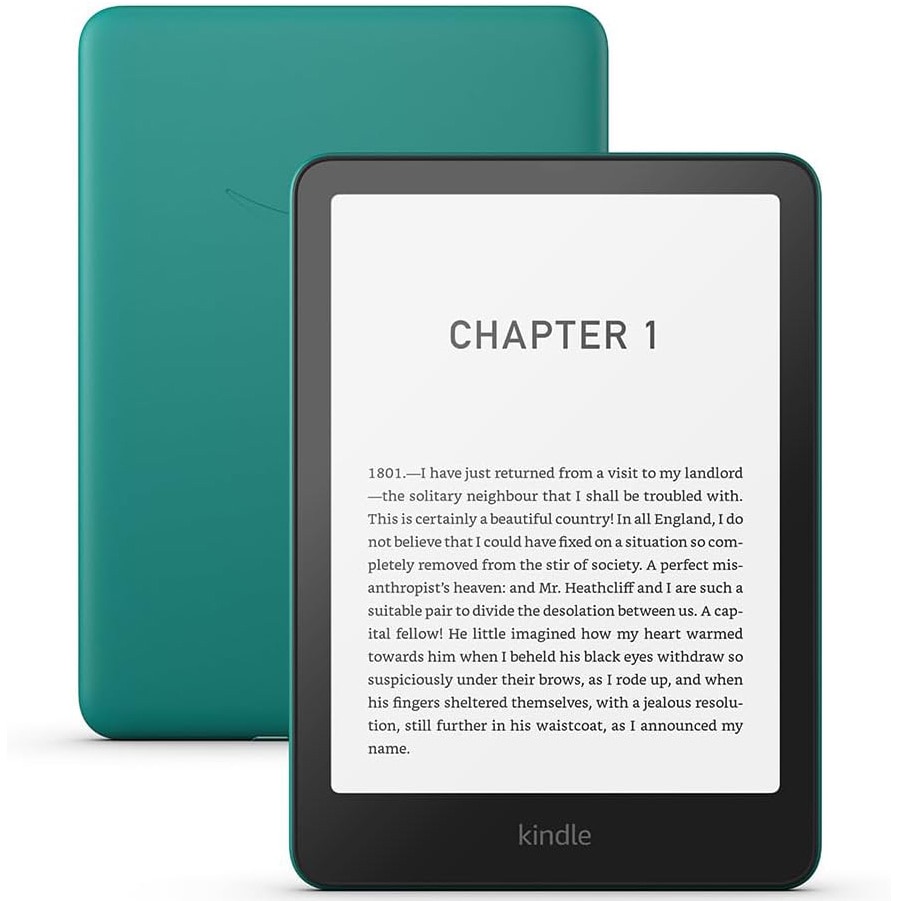 eBook Reader Amazon Kindle Paperwhite 2024 (12th Gen), 16 GB, Display 7", Wi-Fi, IPX78, USB-C, with Ads, Green