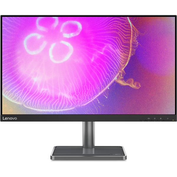 Monitor LED IPS Lenovo L24q-35, 23.8", WQHD, 75Hz, 4ms, HDMI, Display Port, Raven Black
