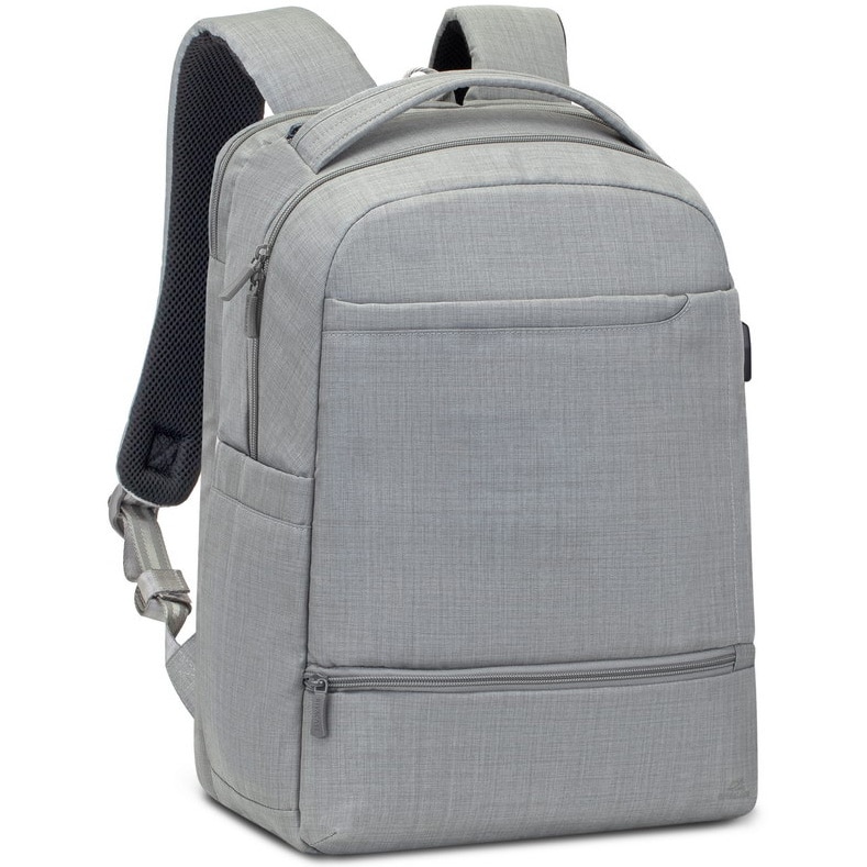 Rucsac laptop Rivacase 8363, 15.6", Sistem Carry-on, Gri