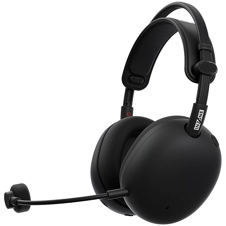 SONY INZONE H9 II WH-G910NB Gaming Headphones, Noise cancelling, Wireless, Bluetooth/LE/2.4GHz/Cable, 360 Spatial Sound, AI Noise Reduction Microphone, 30 hours of battery life, for PC, Black