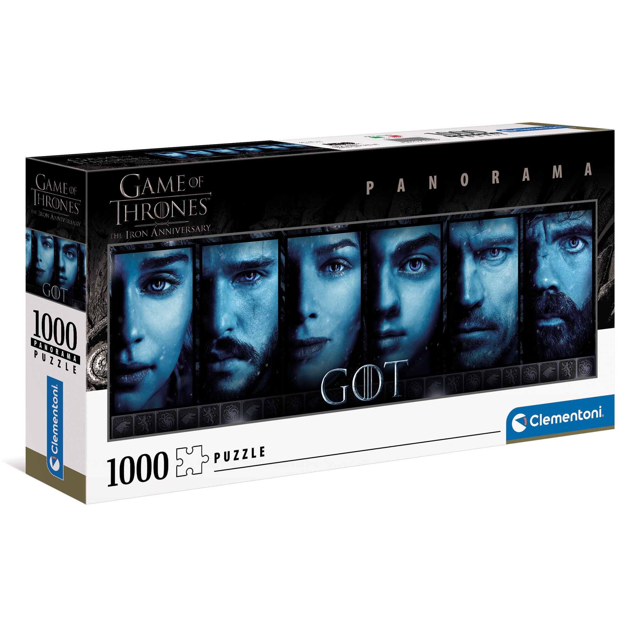 Puzzle Clementoni - Game of Thrones panoramic, 1000 piese