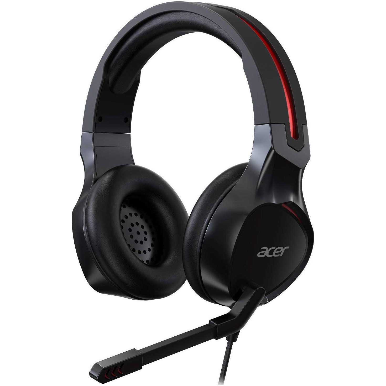 Casti gaming cu fir Acer Nitro NP.HDS1A.008, drivere 50mm, microfon omnidirectional