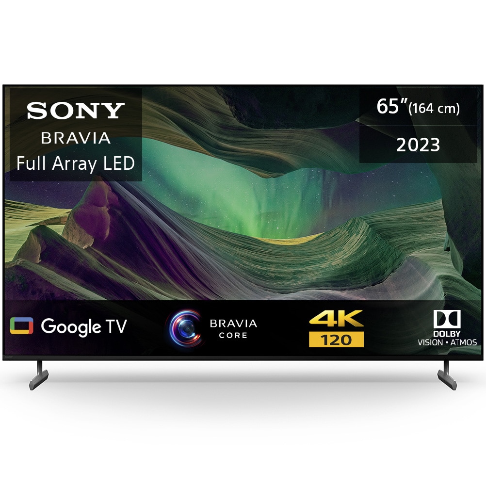Sony BRAVIA LED TV 65X85L, 164 cm, Smart Google TV, 4K Ultra HD, 100Hz, Class F (Model 2023)