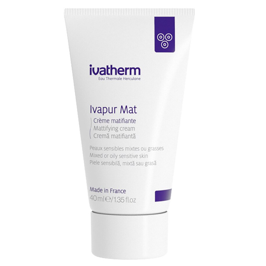 Ivapur Mat moisturizing and mattifying cream, Ivatherm, for combination or oily skin 40 ml