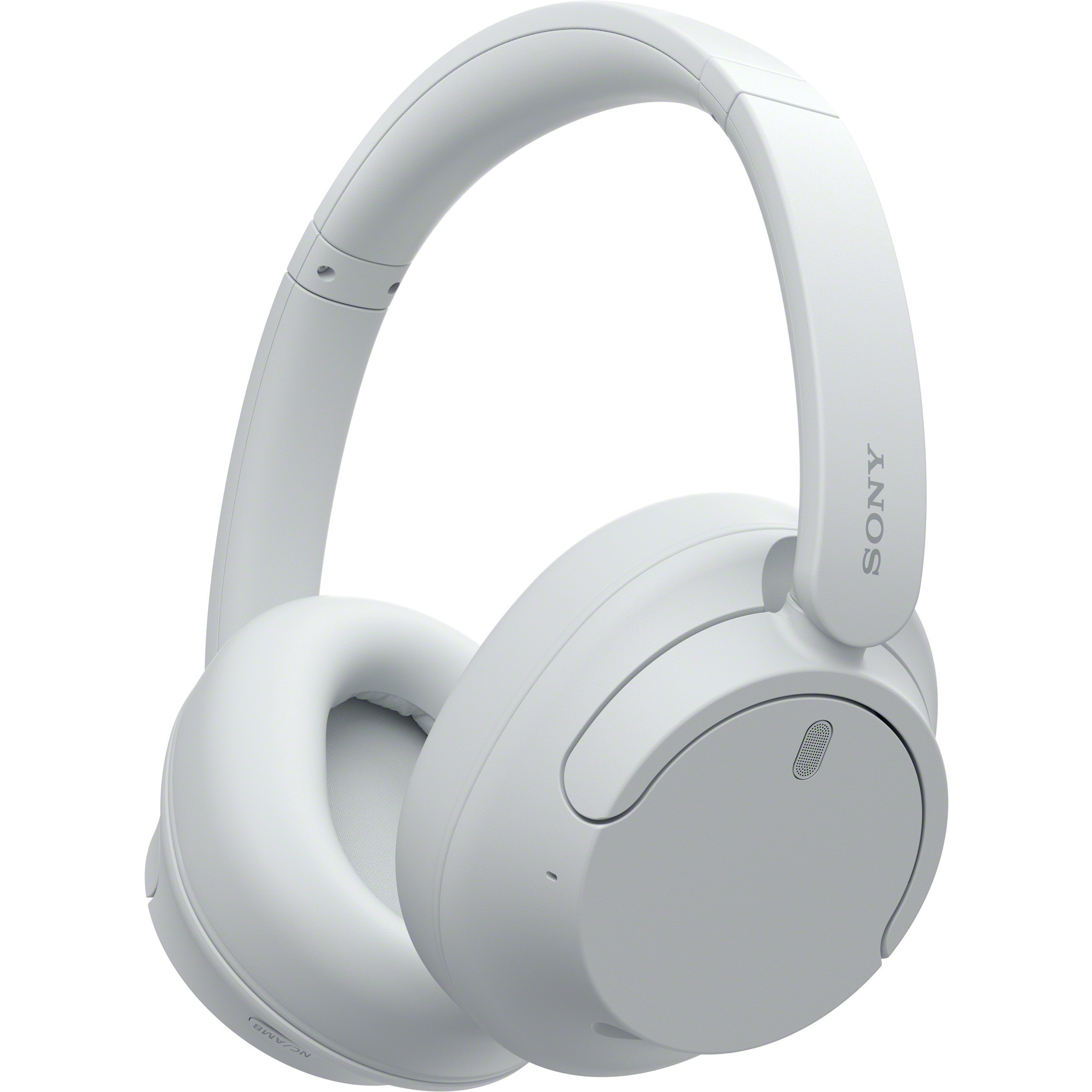 Over the Ear Headphones Sony WH-CH720NW, Noise Cancelling, Wireless, Bluetooth, Microphone, Multipoint connection, Quick Charge, Autonomy 35 hours, White