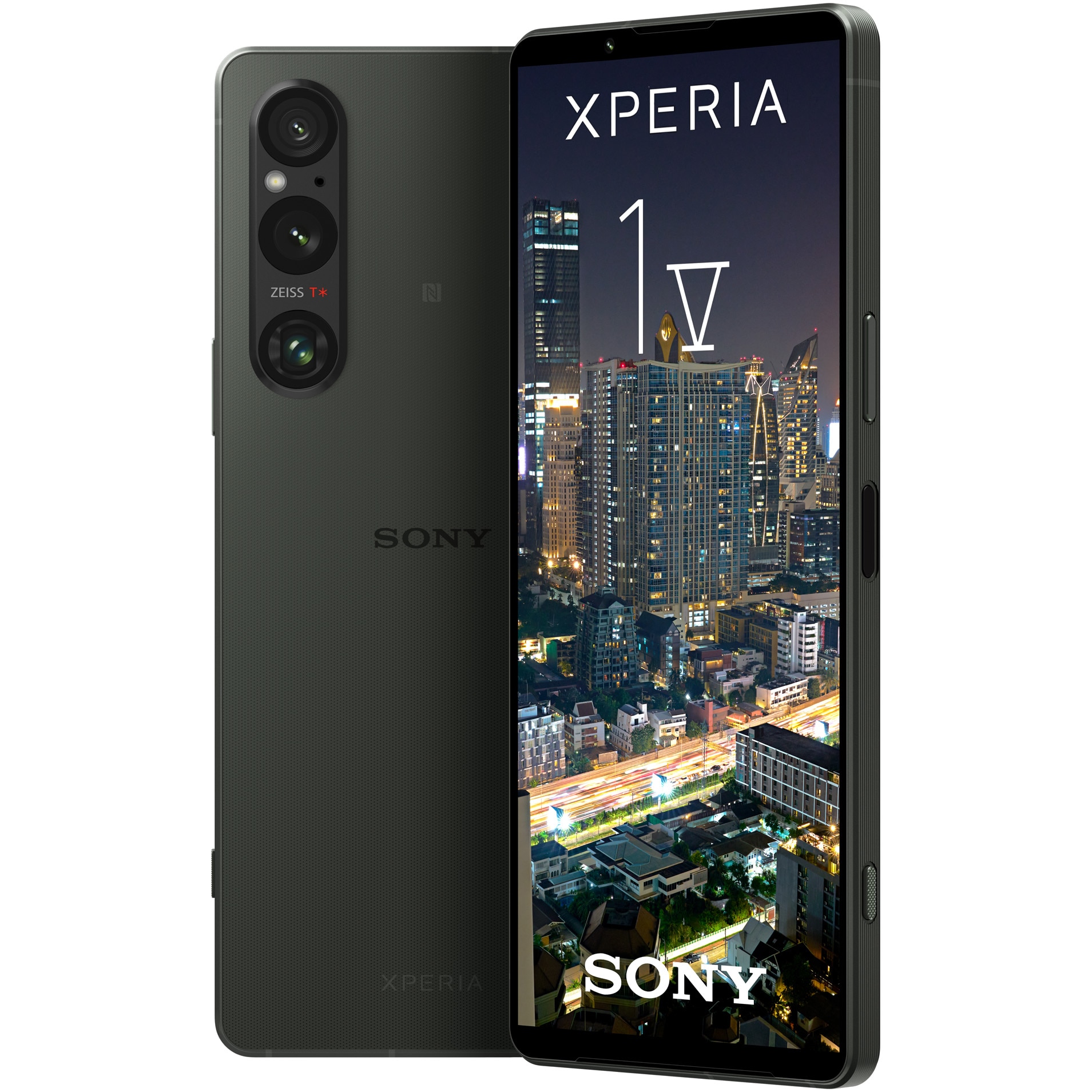 Telefon mobil Sony Xperia 1 V, Dual SIM, 12GB RAM, 256GB, 5G, Verde