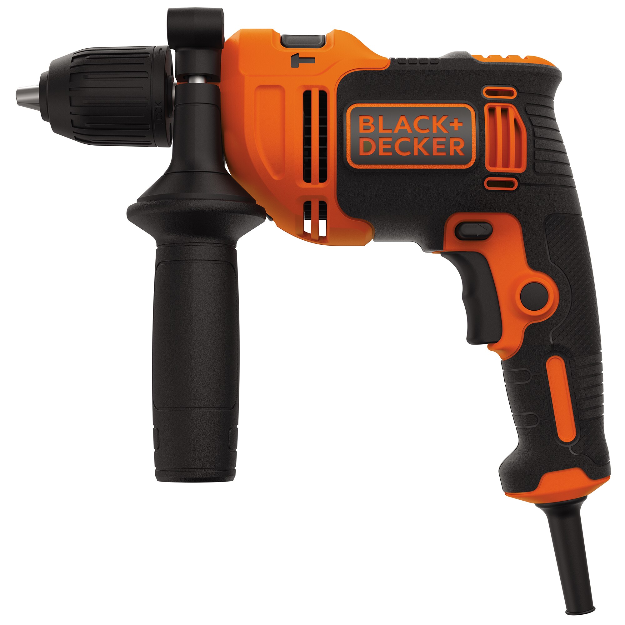 Black &amp; Decker BEH710-QS Impact Drill, 710W, 220V, 2800 RPM, 47,600 BPM, 20mm max drilling diameter, 2.5m cable length