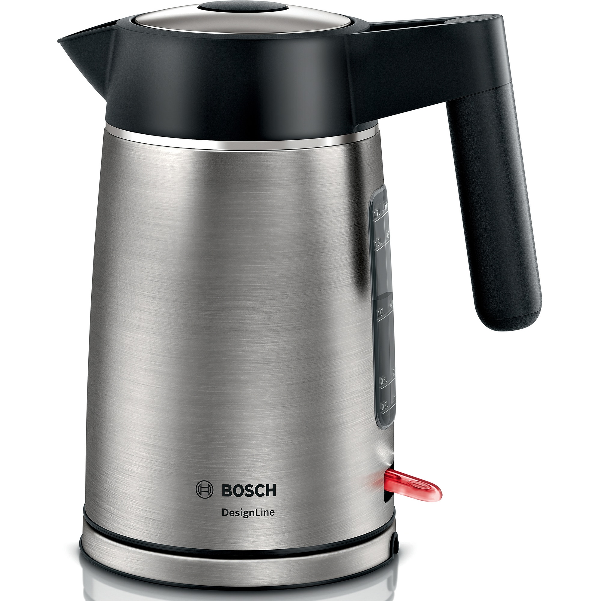 Bosch DesignLine TWK5P480 water boiler, 17l, 2400W, Black silver