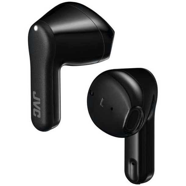 JVC HA-A3T-BU True Wireless Headphones, In Ear, Bluetooth, Mic, 22hr battery, Black