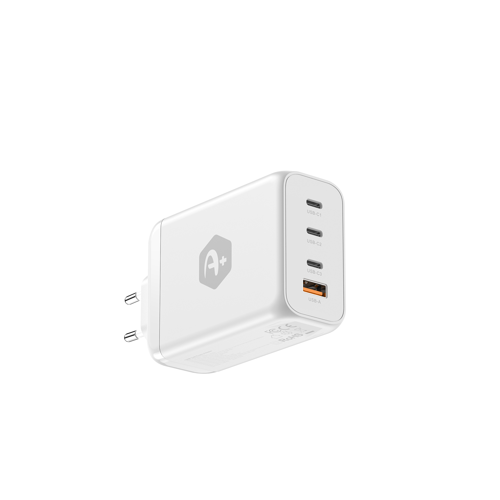Incarcator de retea Tehnologie GaN 4 porturi (3 USB C, 1x USB) Power Delivery 150W