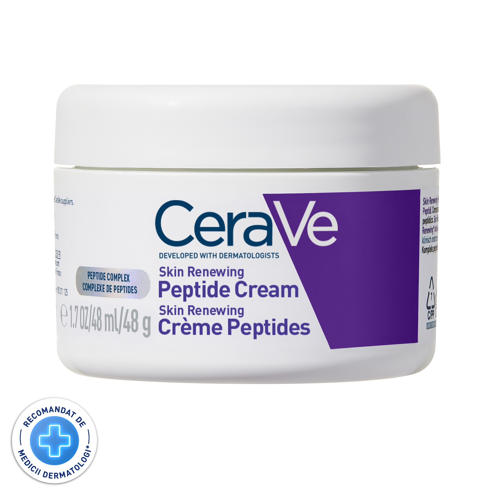 CeraVe Skin Renewing Peptide Firming Cream, 48 g
