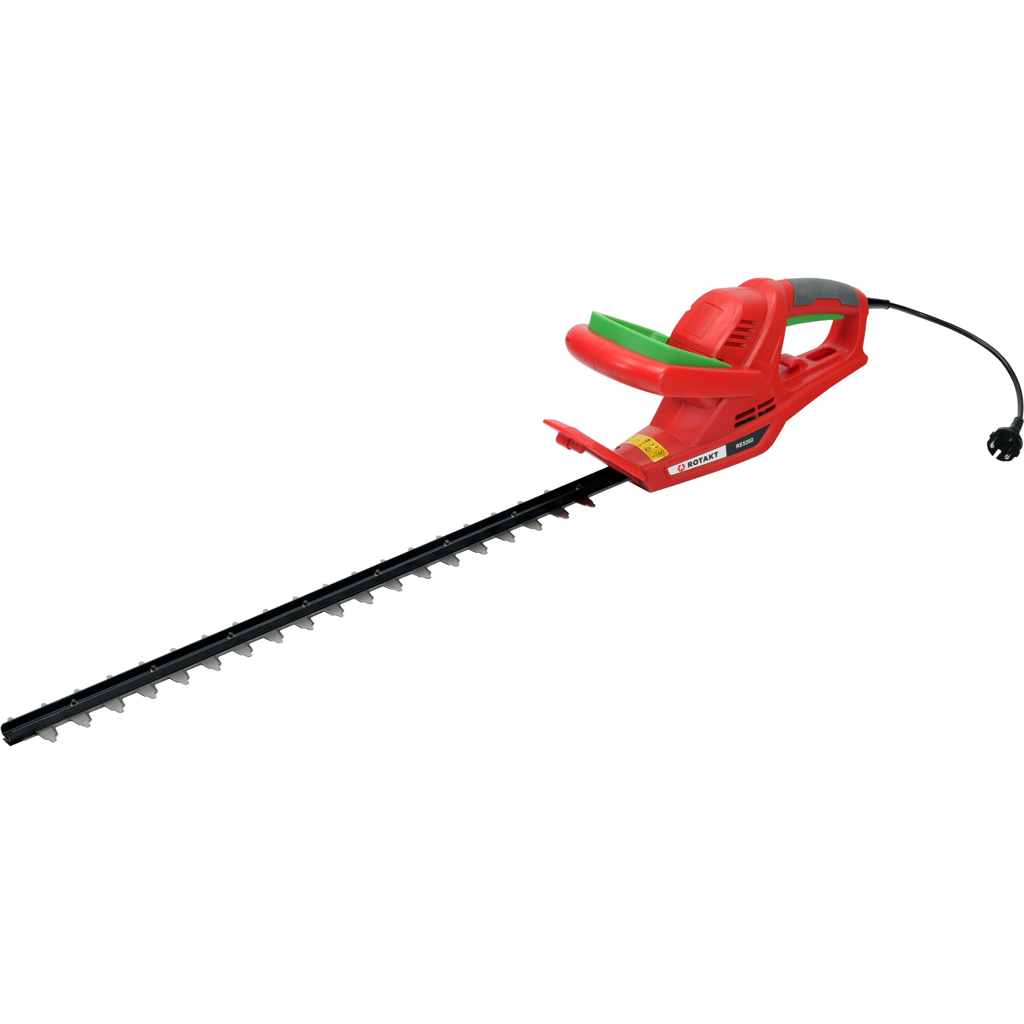Foarfeca electrica pentru tuns gard viu Rotakt RE5302, putere 500 W, lungime lama 60 cm, distanta intre dinti 28 mm