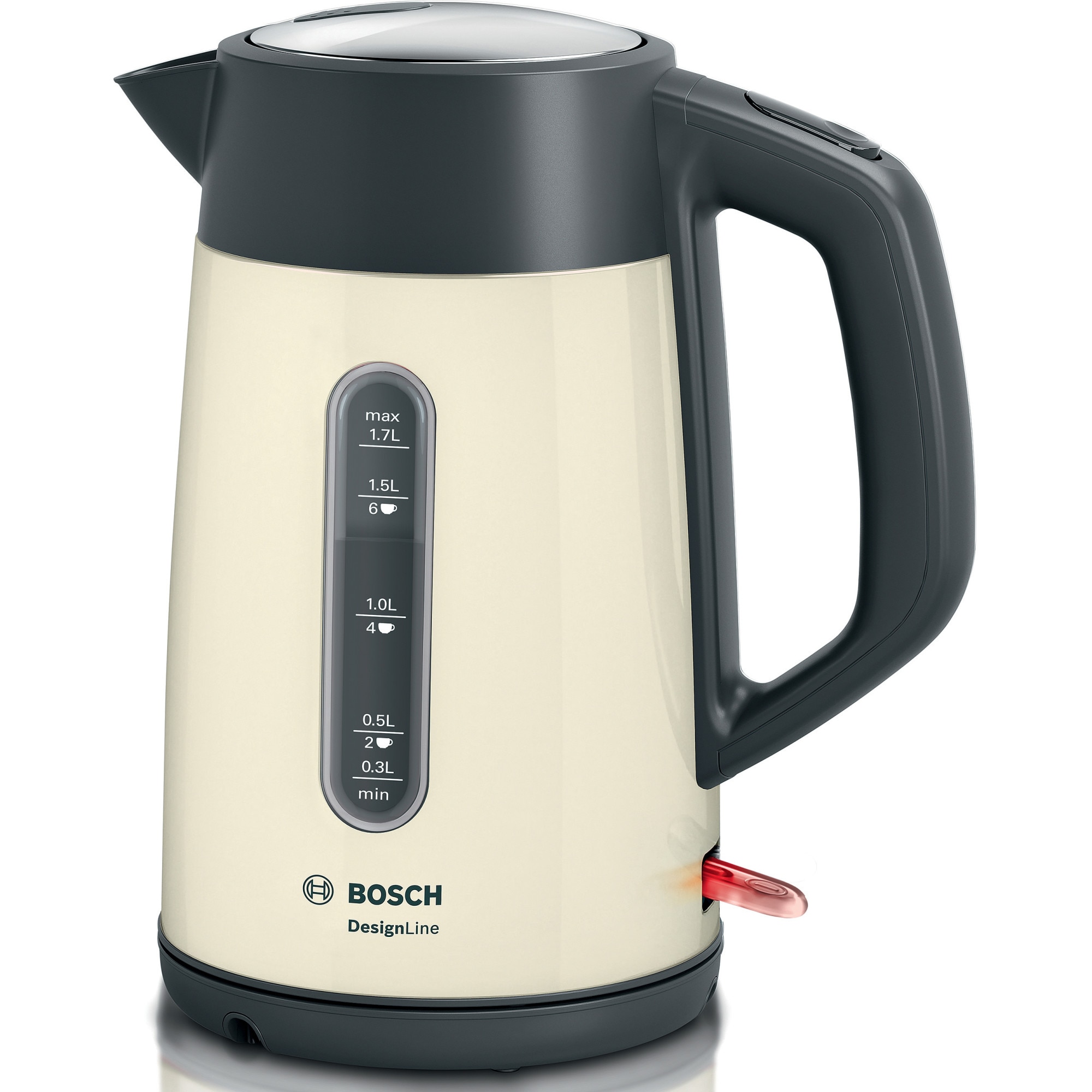 Water boiler Bosch TWK4P437 DesignLine 1.7 l, Bej