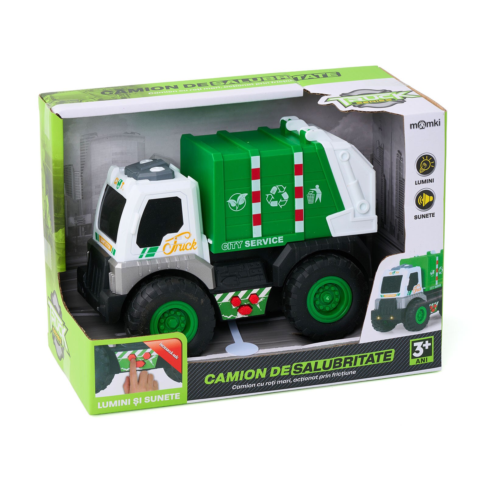 Masinuta Momki - Camion de salubritate