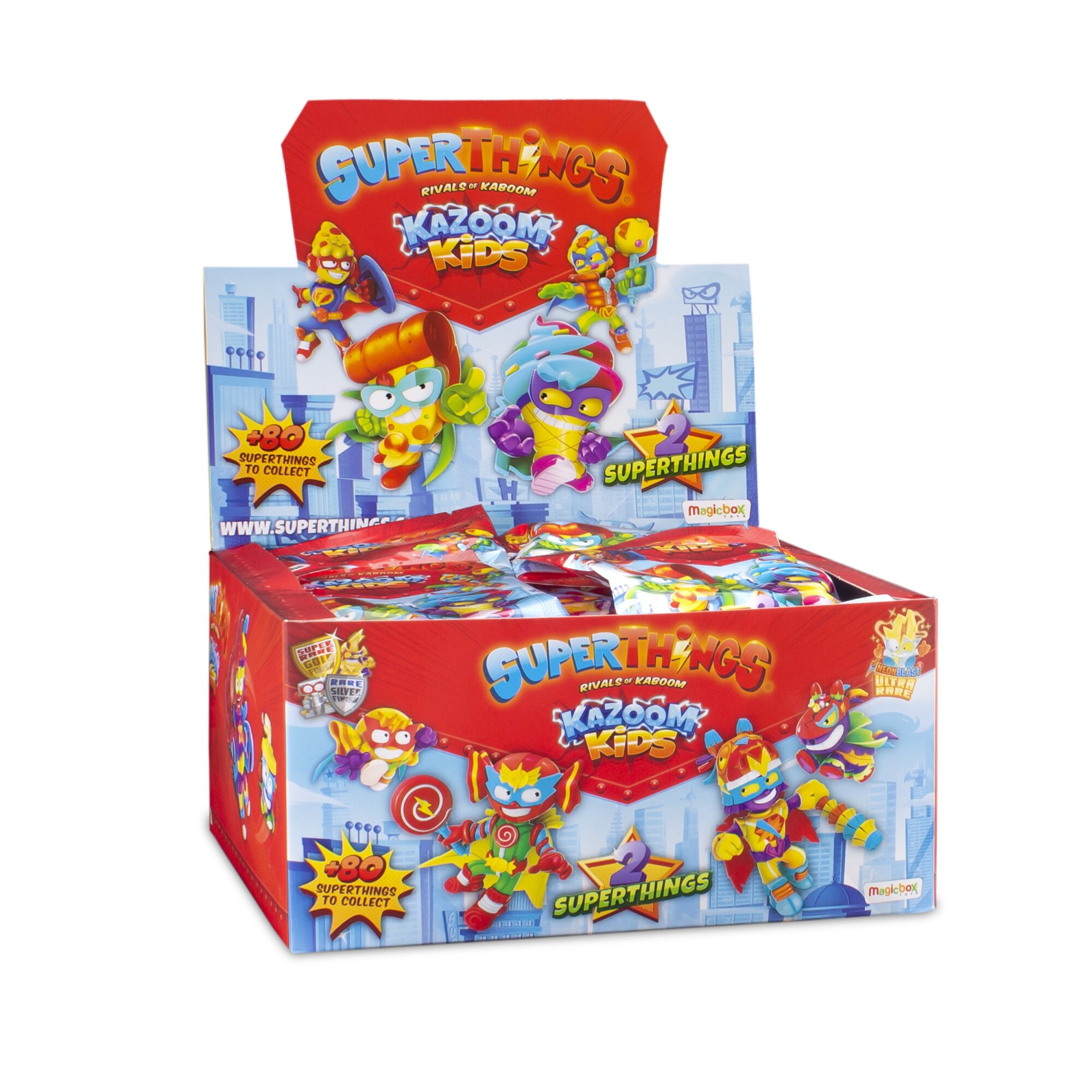 Set 60 de figurine SuperThings, Kazoom Kids