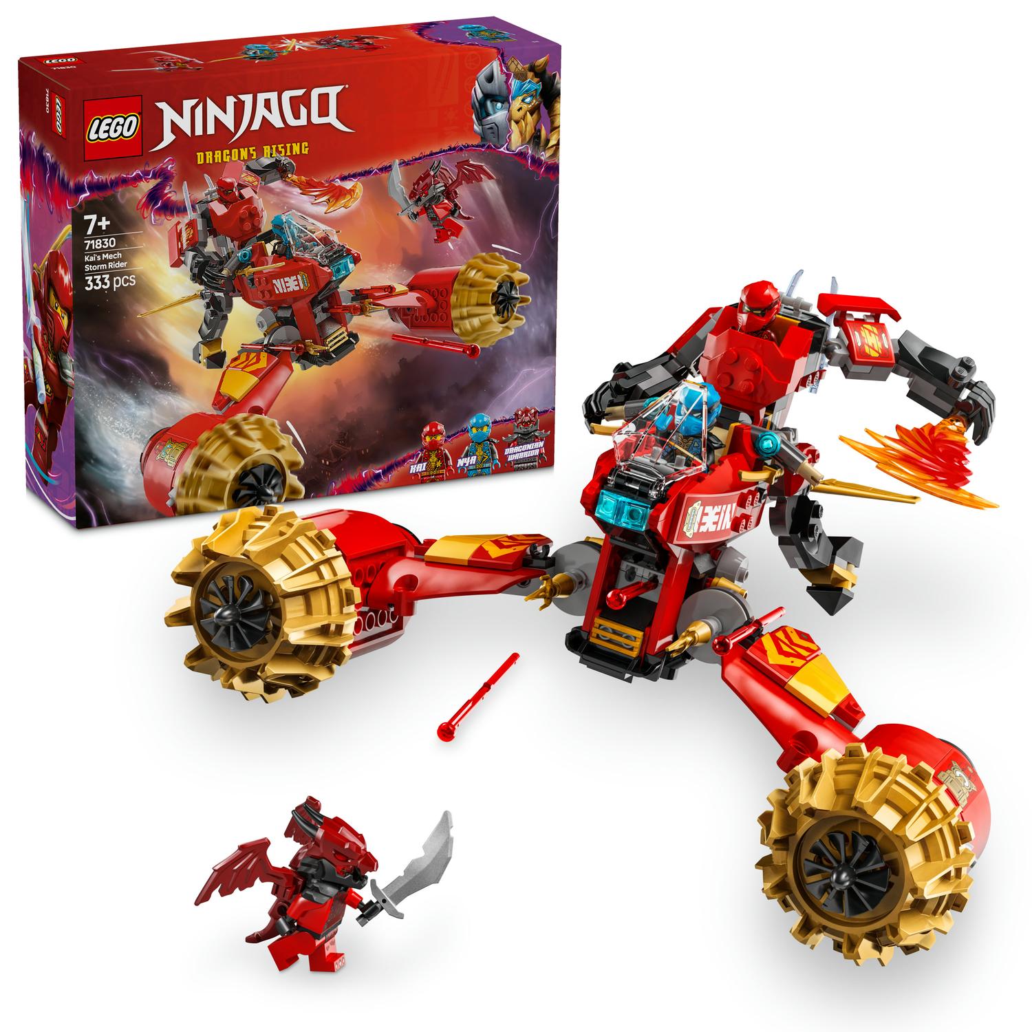 LEGO® Ninjago™ - Kai's Flying Mech Vehicle 71830, 333 pieces