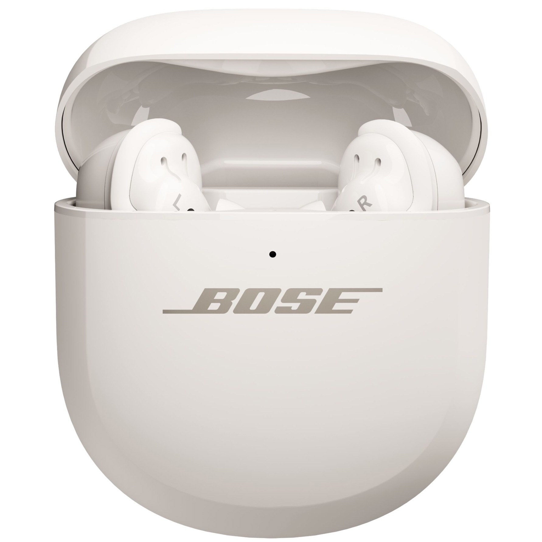 Bose In-Ear Headphones QuietComfort Ultra Earbuds (2nd Gen), True Wireless, Bluetooth, ANC, Multipoint, Immersive Audio, IPX4, Wireless Charging Case, White Smoke