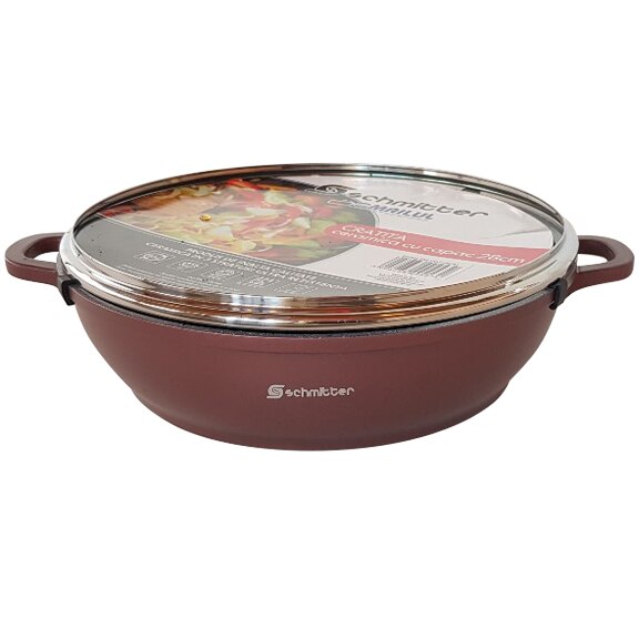 Cratita ceramica Schmitter, aluminiu turnat, 24 cm, 2.8L