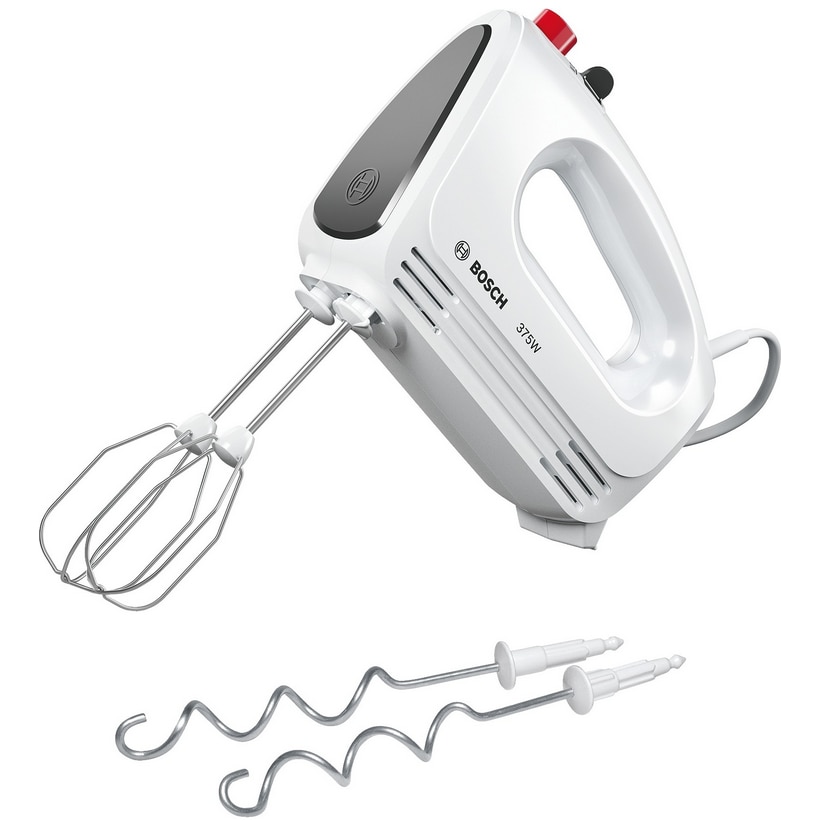 Bosch MFQ22100 hand mixer, 375W, 4 speeds + Turbo, White/Gray