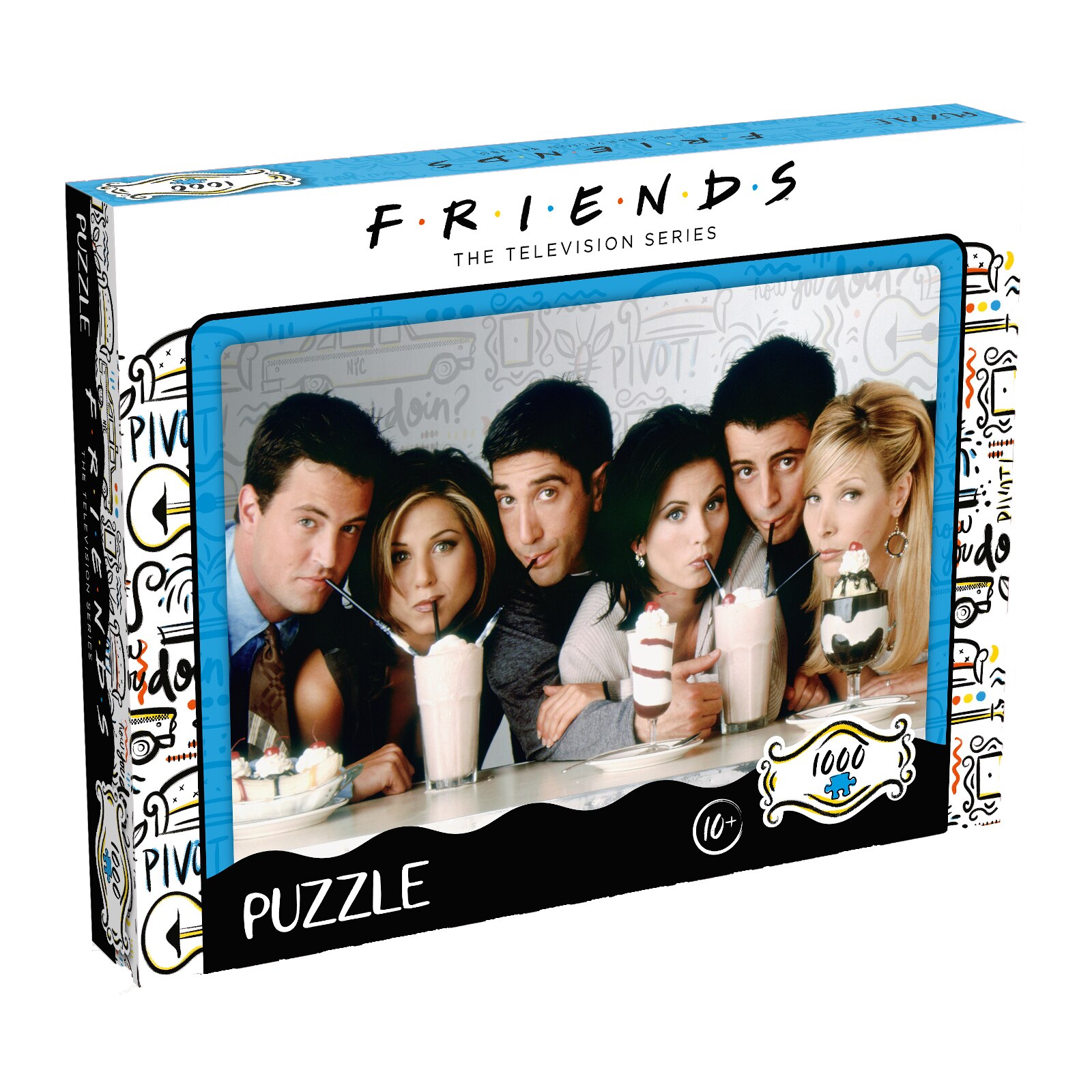 Puzzle Friends Milkshake, 1000 piese