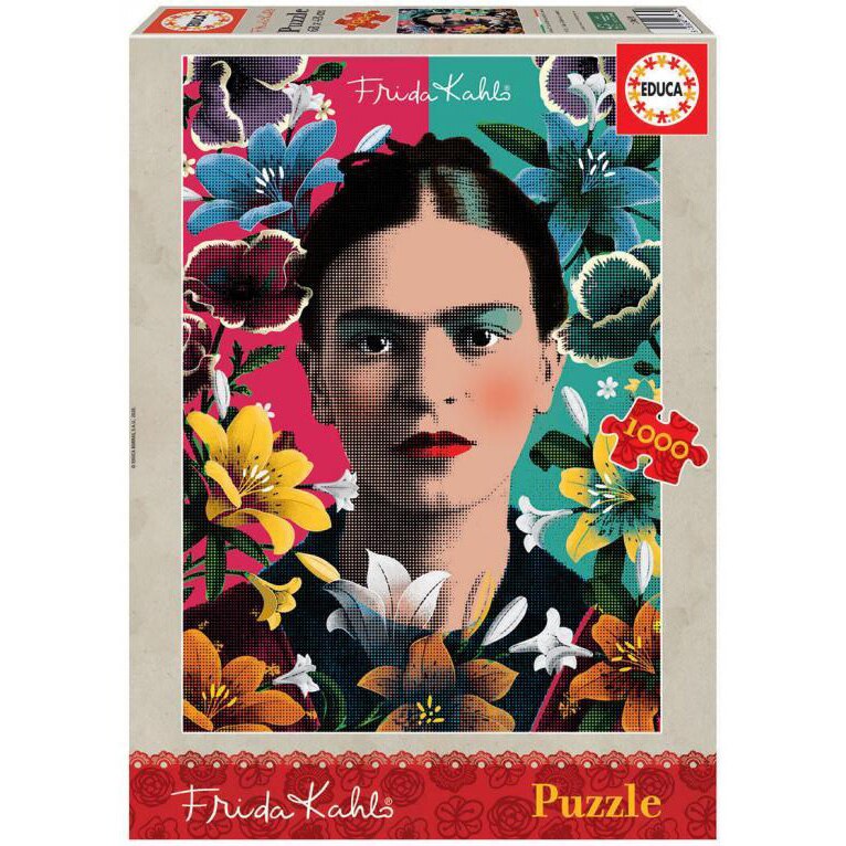 Educa Puzzle - Frida Kahlo, 1000 pieces